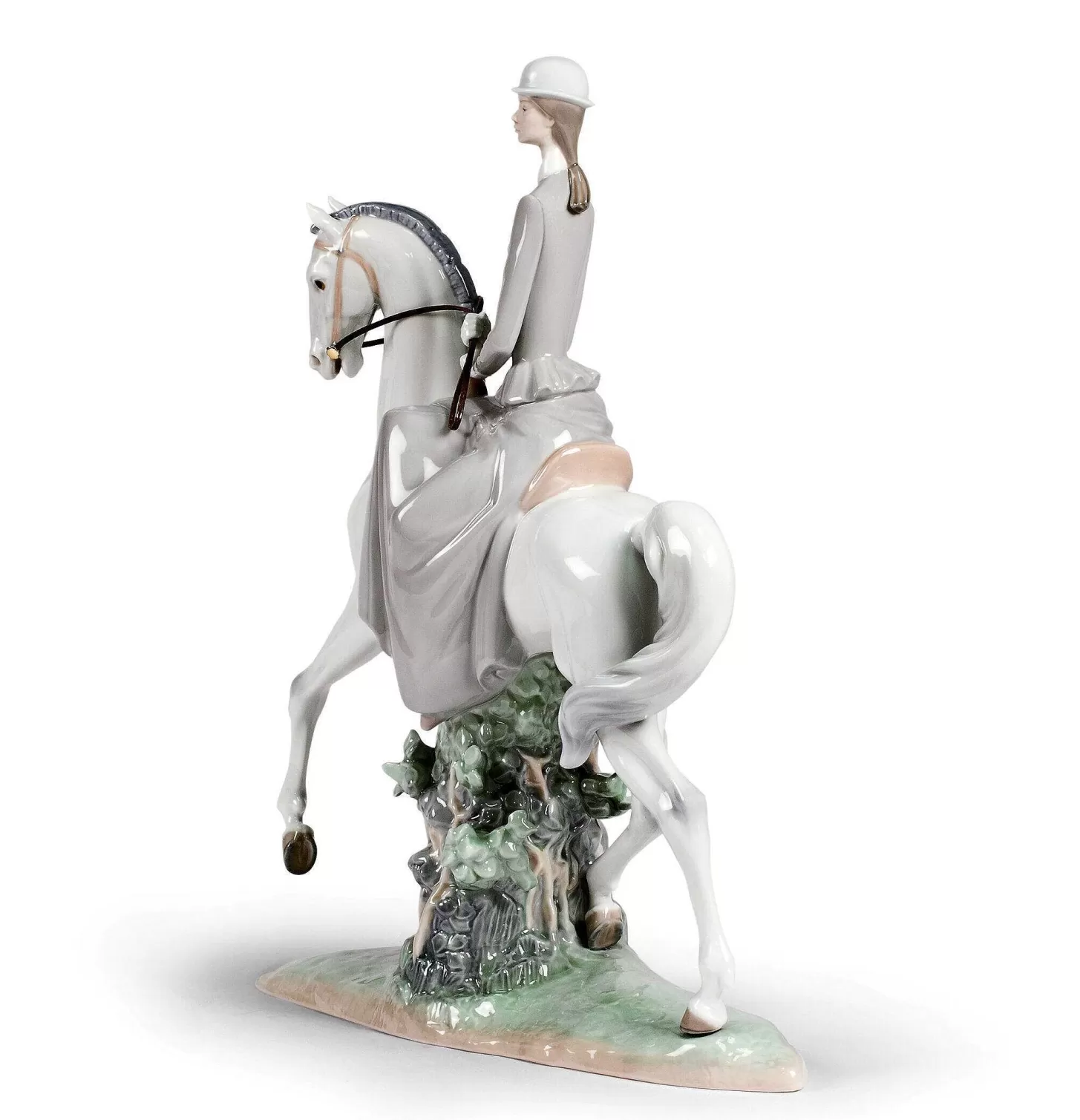 Lladró Woman On Horse Figurine^ Women